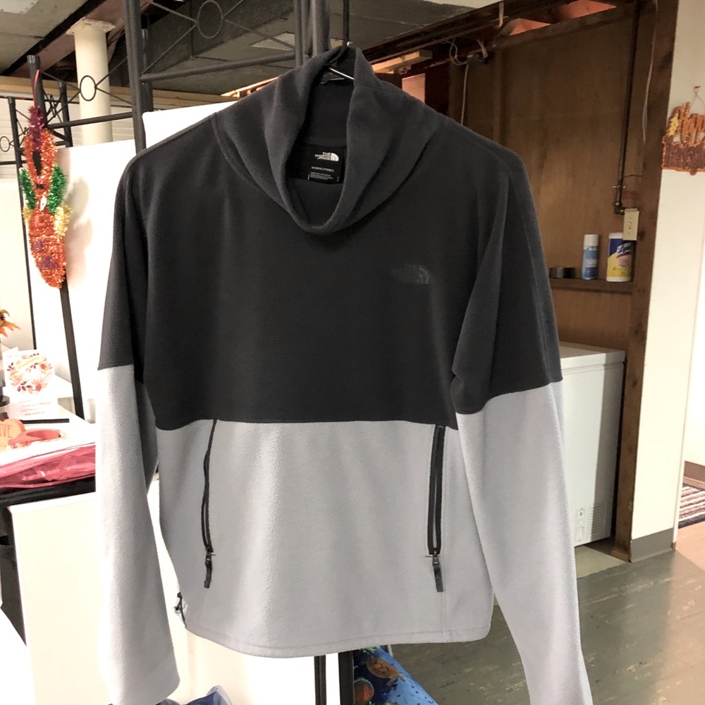 High neck northeast pull over